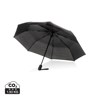 Swiss Peak Vito Aware™ RPET 21" Schirm mit auto open/close, schwarz