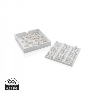 Holz-Sudoku-Spiel, weiß