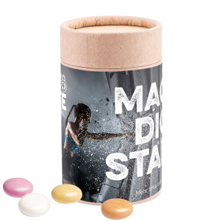 Papierdose Eco Midi, Mentos Kaudragee Fruit