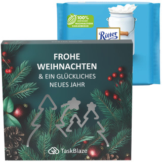 Präsentbox Premium "Wald", Ritter SPORT Alpenmilch Schokolade