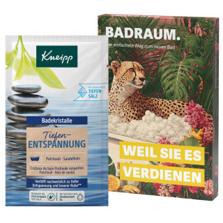 Promotion Case, Kneipp Badekristalle "Tiefenentspannung"