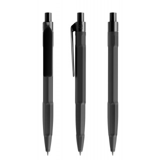 prodir QS30 Soft Touch PRP Push Kugelschreiber, schwarz