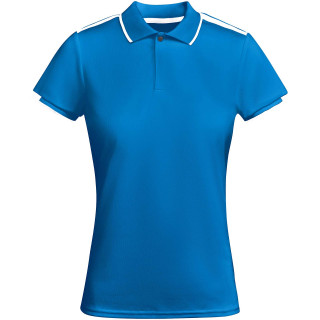 Tamil Sport Poloshirt für Damen, royalblau / weiss, S