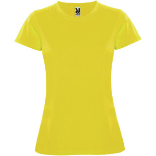 Montecarlo Sport T-Shirt für Damen, gelb, S (fällt aus wie XS)