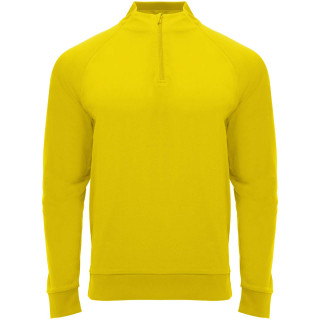 Epiro Half-Zip Sweatshirt Unisex, gelb, S