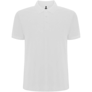 Pegaso Premium Poloshirt für Herren, weiß, S