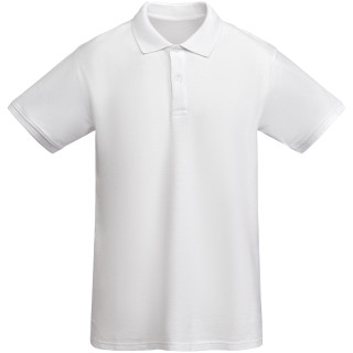 Prince Poloshirt aus Bio-Baumwolle für Herren, weiß, S (fällt aus wie XS)