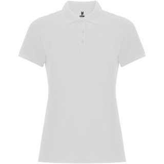 Pegaso Premium Poloshirt für Damen, weiß, S