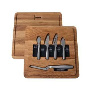 BOSKA Ultimate Cheese Set Small Copenhagen, braun, Stahl
