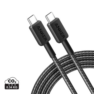 Anker USB-C to USB-C Kabel - 1.8 Meter, 60W, grau, schwarz