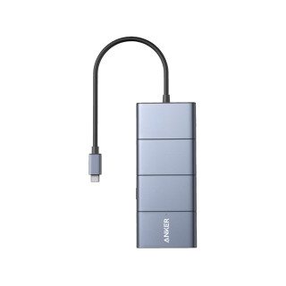Anker PowerExpand 11-in-1 USB-C PD 10 Gbit/s Datenhub, grau