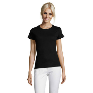 REGENT DAMEN T-SHIRT 150g, 3XL, tiefschwarz