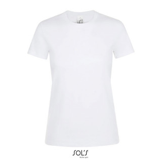 REGENT DAMEN T-SHIRT 150g, L, weiß