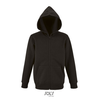 STONE KINDER HOODIE  260g, 4XL, schwarz