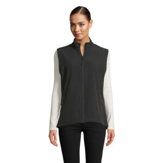 RACE BW WOMEN SOFTSHELL, L, schwarz