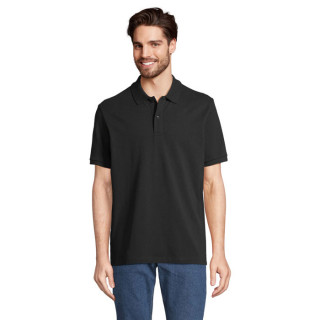 PEGASE Polo Bio 210g, 4XL, schwarz