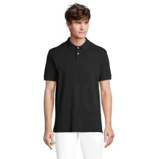 PACIFIC HERREN POLO, 4XL, schwarz