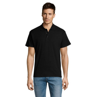 SUMMER II MEN Polo 170g, 3XL, schwarz