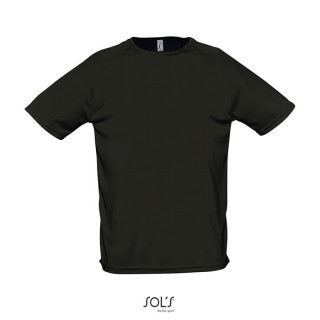 SPORTY MEN T-Shirt, 3XL, schwarz