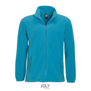 NORTH MEN Fleece-Jacke, 4XL, aquamarin