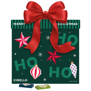 Shape Adventskalender "Geschenk", Sarotti Schokotäfelchen