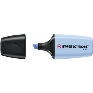 STABILO BOSS MINI Pastel Leuchtmarkierer, wolkenblau