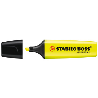 STABILO BOSS ORIGINAL Leuchtmarkierer, gelb