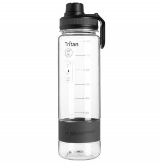 Schwarzwolf outdoor® KIBO Tritan Trinkflasche, 0,8 l, transparent