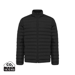 IQONIQ Maiko Herren Steppjacke aus recyceltem Polyester, schwarz
