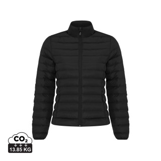 IQONIQ Maiko Damen Steppjacke aus recyceltem Polyester, schwarz