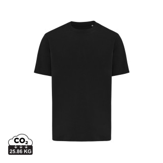 IQONIQ Nikko Heavyweight T-Shirt aus recycelter Baumwolle, schwarz