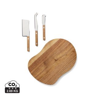 VINGA Veia Käse-Set, braun