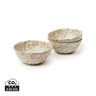 VINGA Nuvem Mini-Bowls, 3er-Set, beige