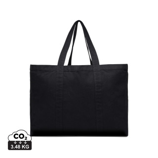 VINGA Hilo AWARE™ Maxi-Tasche aus recyceltem Canvas, schwarz