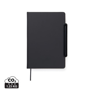 VINGA Baltimore RCS 4-in-1 nachfüllbares Notizbuch, schwarz