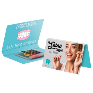 Werbekarte Visitenkartenformat, Team Gummibärchen