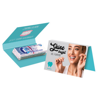 Werbekarte Visitenkartenformat, Extra Professional Kaugummi, zuckerfrei