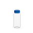 transparent, blau