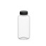 transparent, schwarz