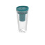 transparent, teal