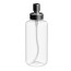transparent-grün, silber