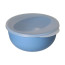 behagliches blau, transparent-milchig