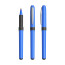 hellblau, chrom - blaue Schreibfarbe