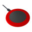 schwarz, rot