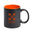 orange/schwarz