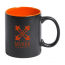 orange/schwarz