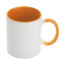 orange/weiß