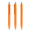 orange, silber glänzend