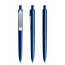 marineblau, silber