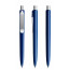 marineblau, silber matt